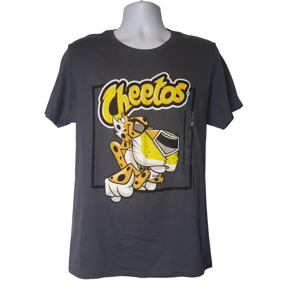 CHESTER CHEETOS Dark Gray T Shirt Size Medium NEW
